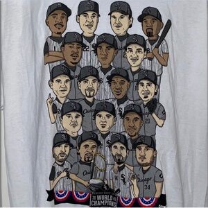 Chicago White Sox Character Graphic Men's Shirt.